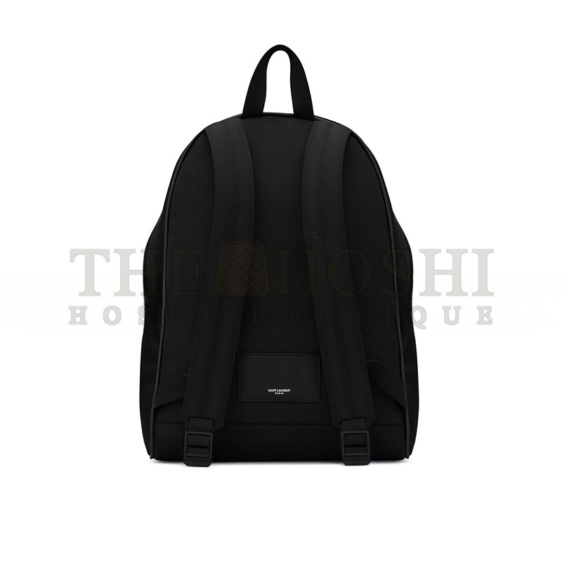 Y51 CITY BACKPACK IN ECONYL®, SMOOTH LEATHER AND NYLON 534967FAAB41000 (31*41*22cm) Master Quality